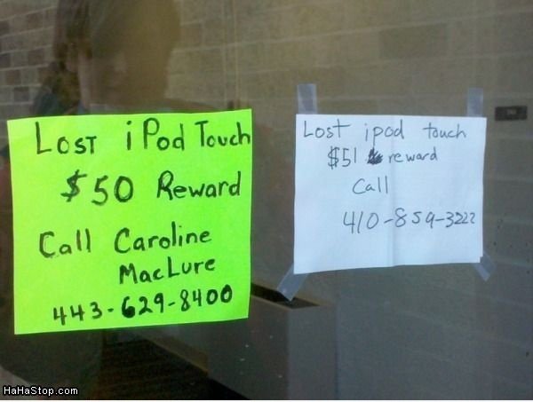 Verlorene iPod