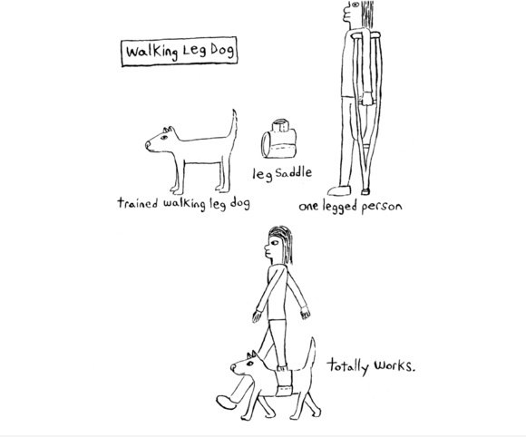 Gehen Leg Dog