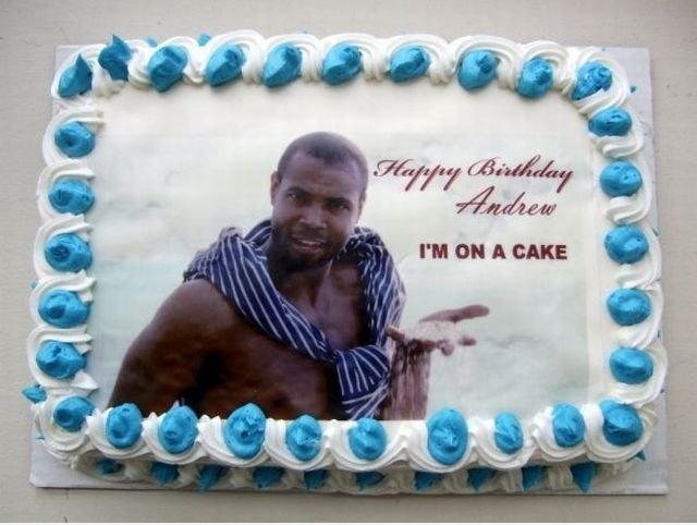 Ich bin auf einem Kuchen!