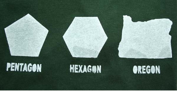 Pentagon, Hexagon, Oregon