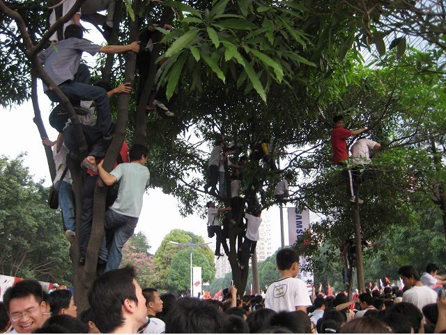 深圳 同胞 睇 圣火 2