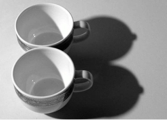 Schatten Illusion.