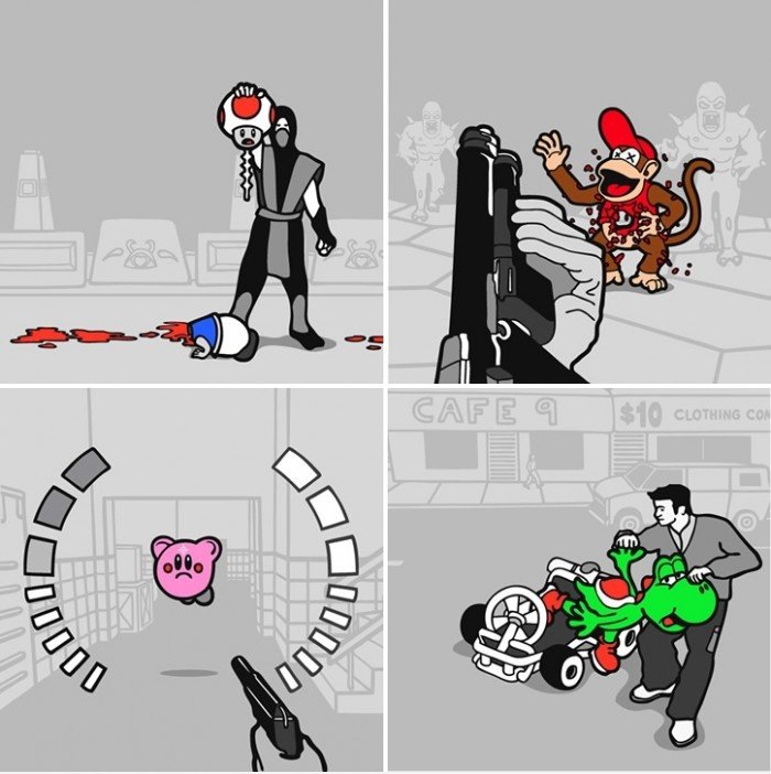 Good Guys In Bad Games Set