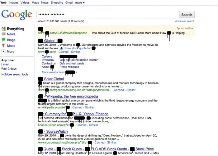 BP Oil Spill Firefox Plugin