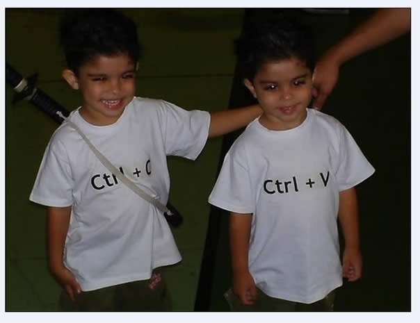 Strg c + crtl v