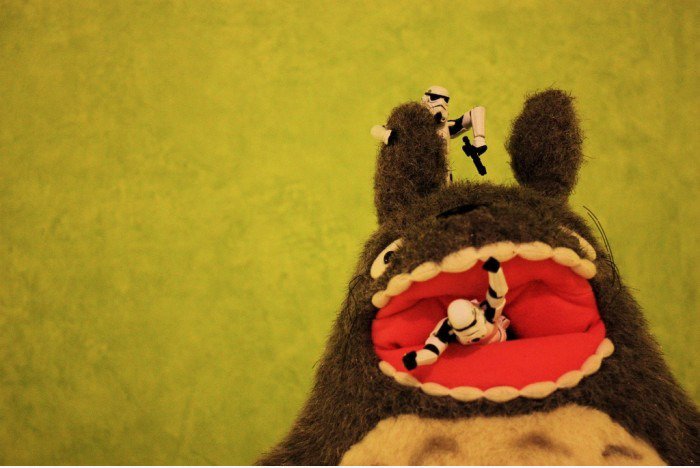 Stormtroopers Vs. Totoro