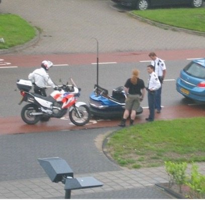 Ehrfürchtig Fahrt ..