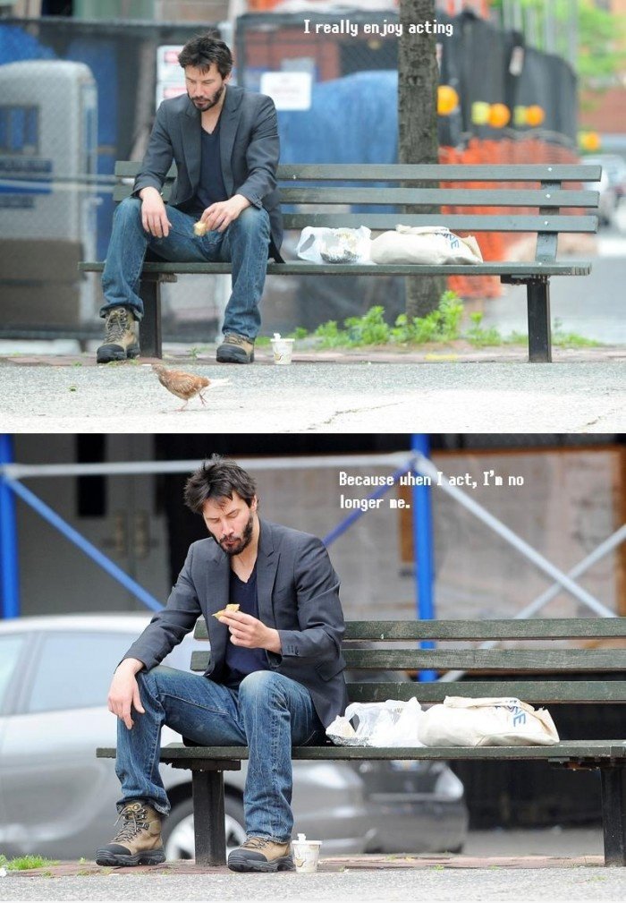 Keanu liebt handeln