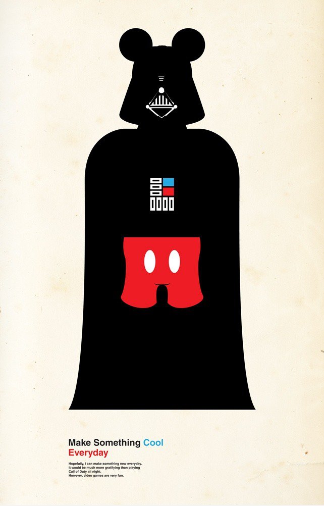 Dark Vader oder Mickey Mouse?