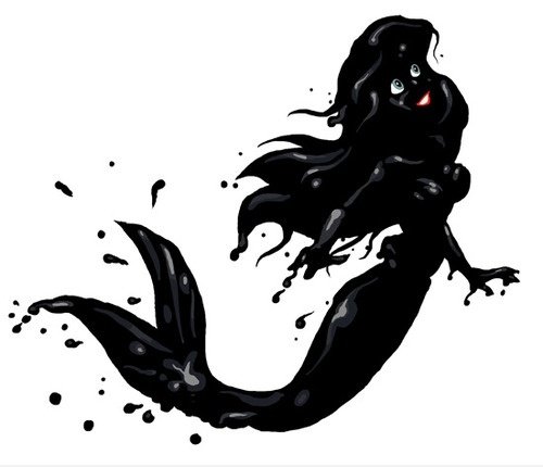 Oil Spill Mermaid