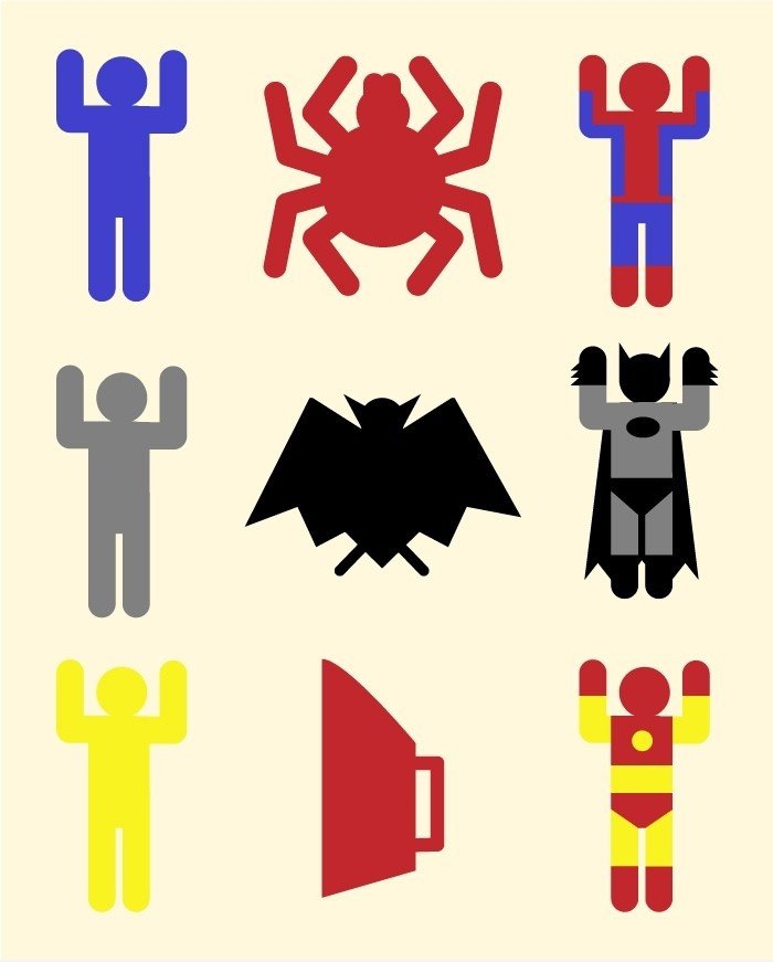 Super Heroic Minimalism