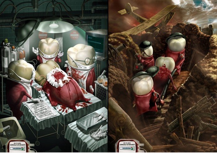 Kreative ad: Not-und Battlefield