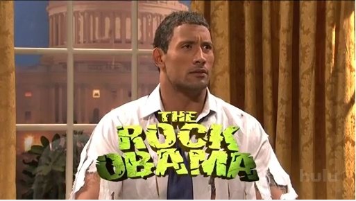 The Rock Obama