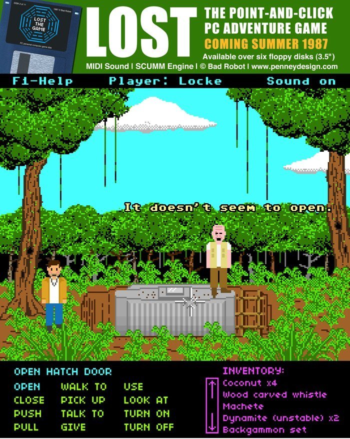 Verlorene Point-And-Click Adventure Game