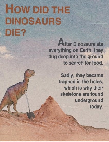 Wie haben die Dinosaurier sterben?