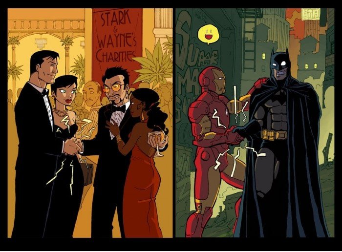 Batman x Iron Man