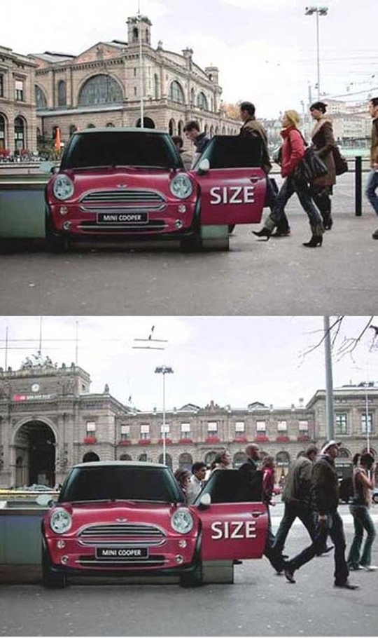 Mini Cooper mit unbegrenzten Sitzen