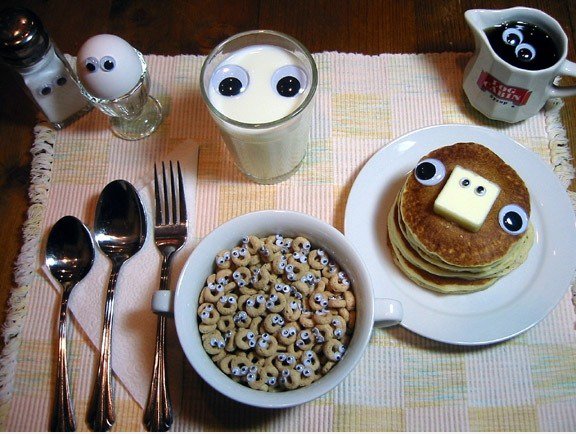 Nette Frühstück