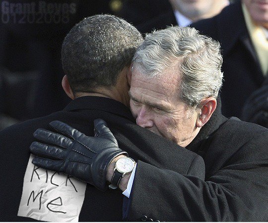 Letzte Geschenk von Bush