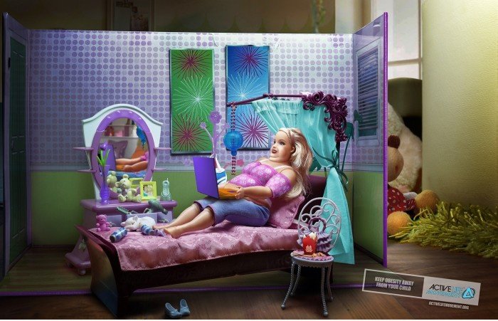 Abseits von Adipositas: Barbie