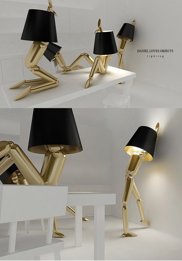 Menschliche Lamp