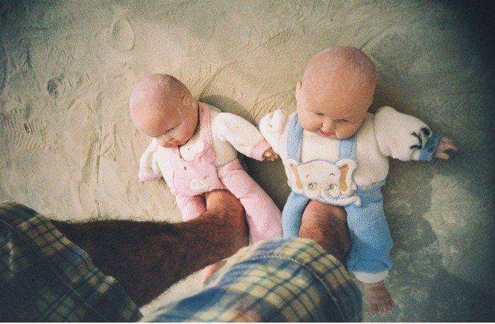 Schritt für Babys