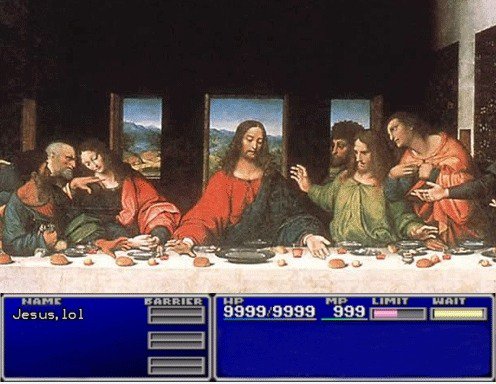 Jesus, lol