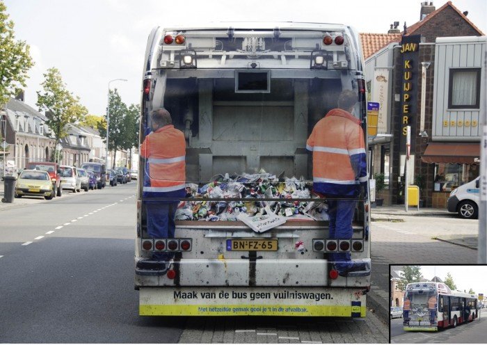 Kreative Bus Ad
