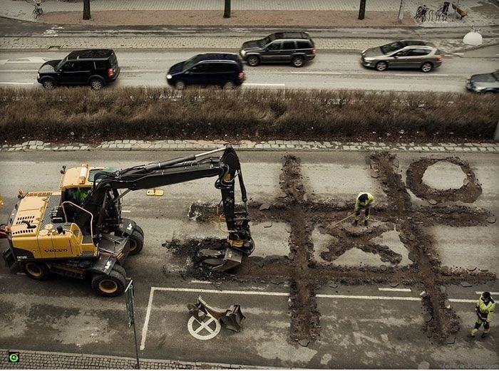 Road work