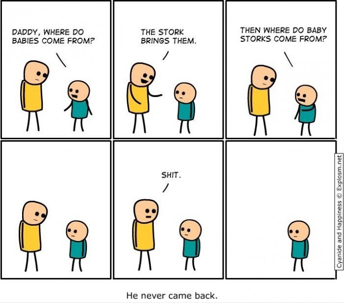 Wo die Babys herkommen?