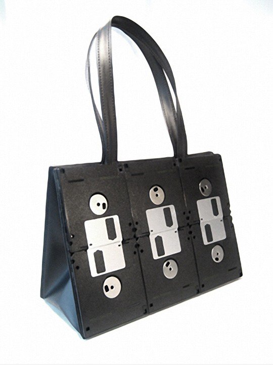 Diskette Handtasche