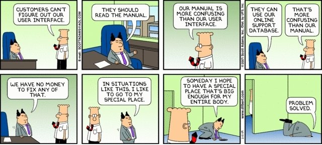 Dilbert: Problem gelöst