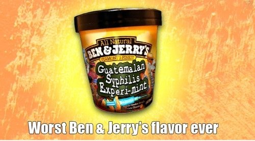 Worst Ice Cream Flavor Immer