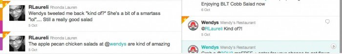 "Kind of" ist nicht gut genug für Wendys