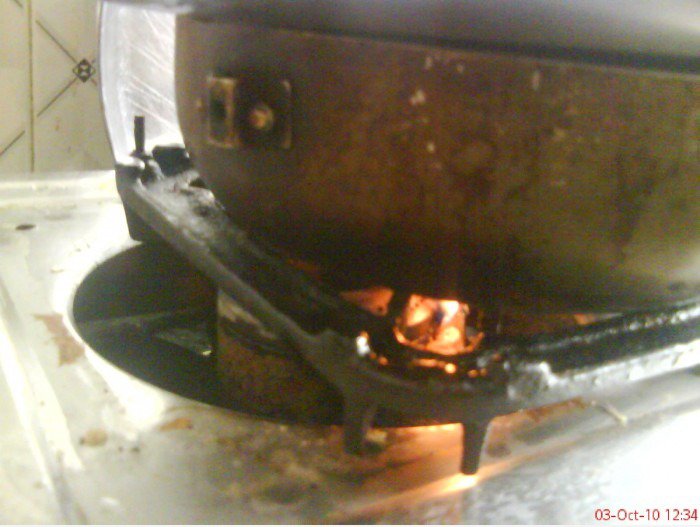 Kein Gas. Der Versuch, mit Kerzen kochen