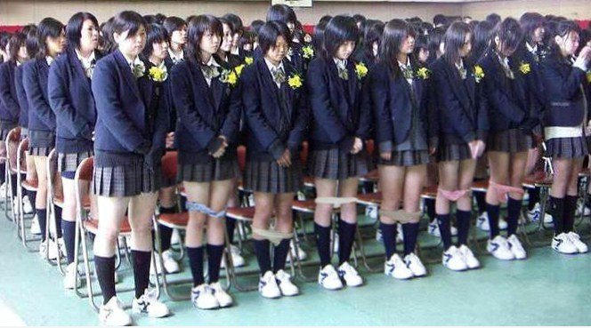 Japan school girls