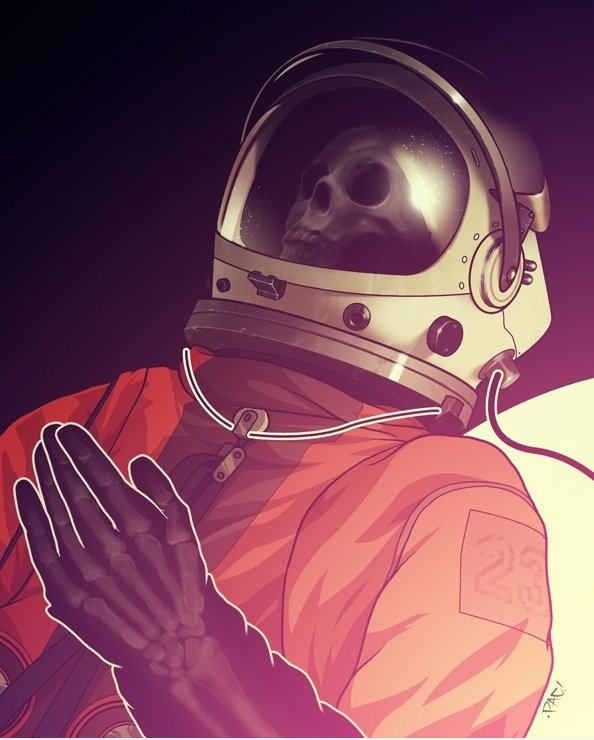 Nur ein toter Astronaut ...