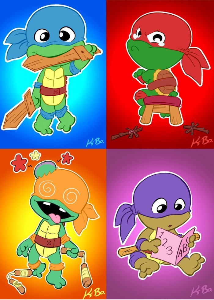 Kleinkind Mutant Ninja Turtles