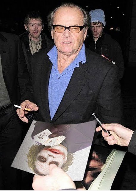 Ein Joker Autogramm ...