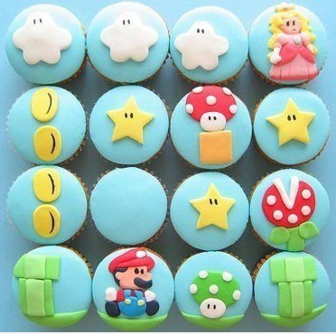 Super Mario Cupcakes