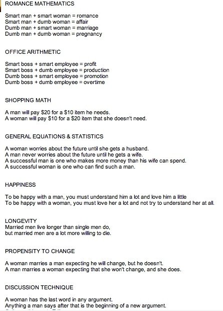 Relationship Mathematik