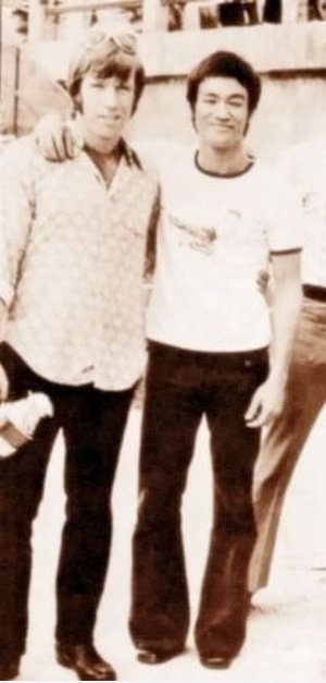 Chuck Norris Und Bruce Lee.