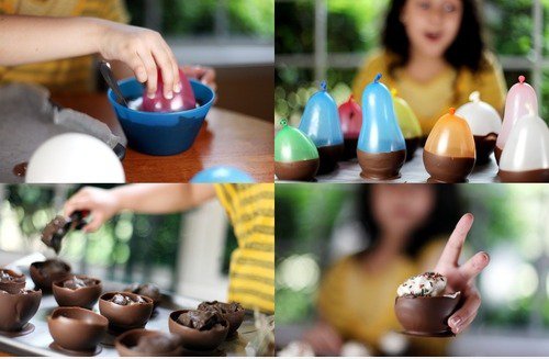 Schokolade Cups