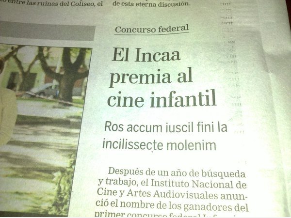 Lorem ipsum dolor ... de edición!