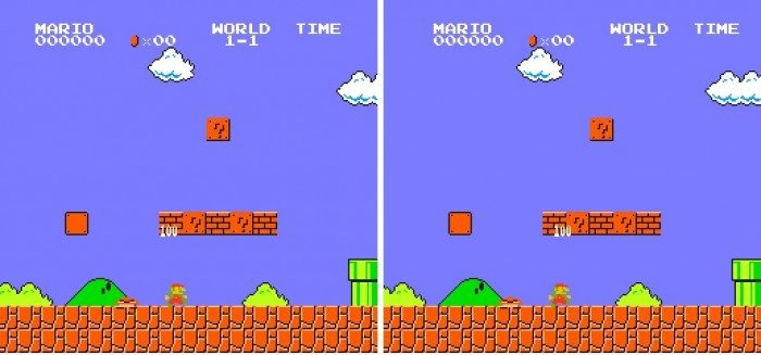 Mario stereogram