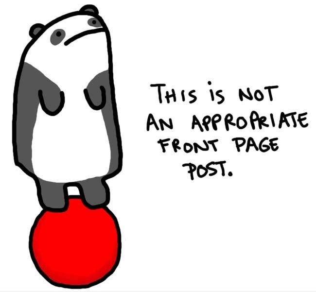 Dies ist nicht der geeignete Titelseite Post.
