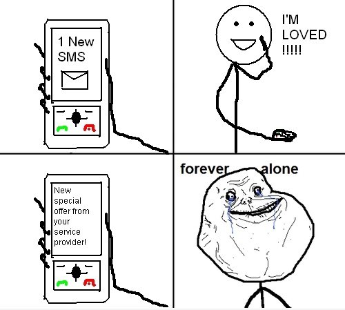 Eine neue SMS!