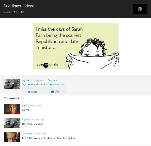 Palin auf 9gag!