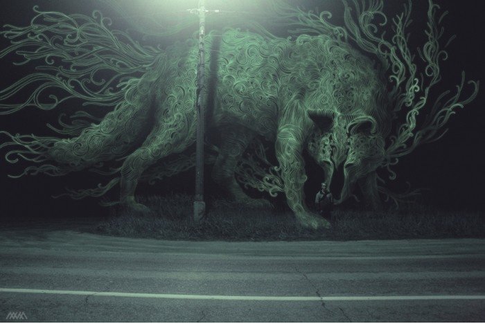 Gewelltes Wolf
