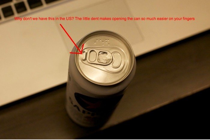 Die Japaner haben überlegene Bierdose Technologie